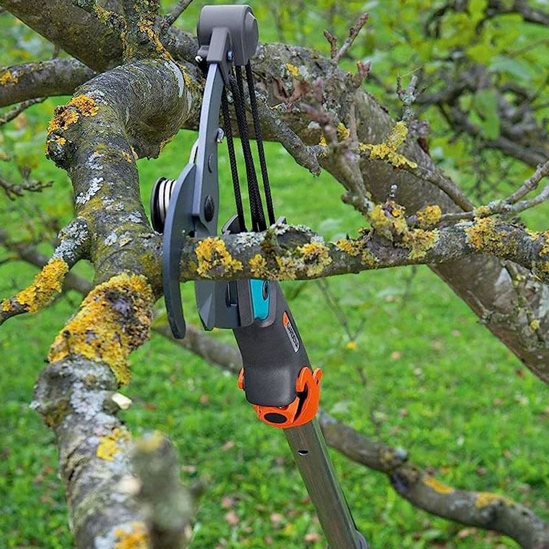 Gardena combisystem bypass branch shears: branch shear with 5-fold roller size for power-saving cutting branches up to 35 mm Diameter with 4.7 m