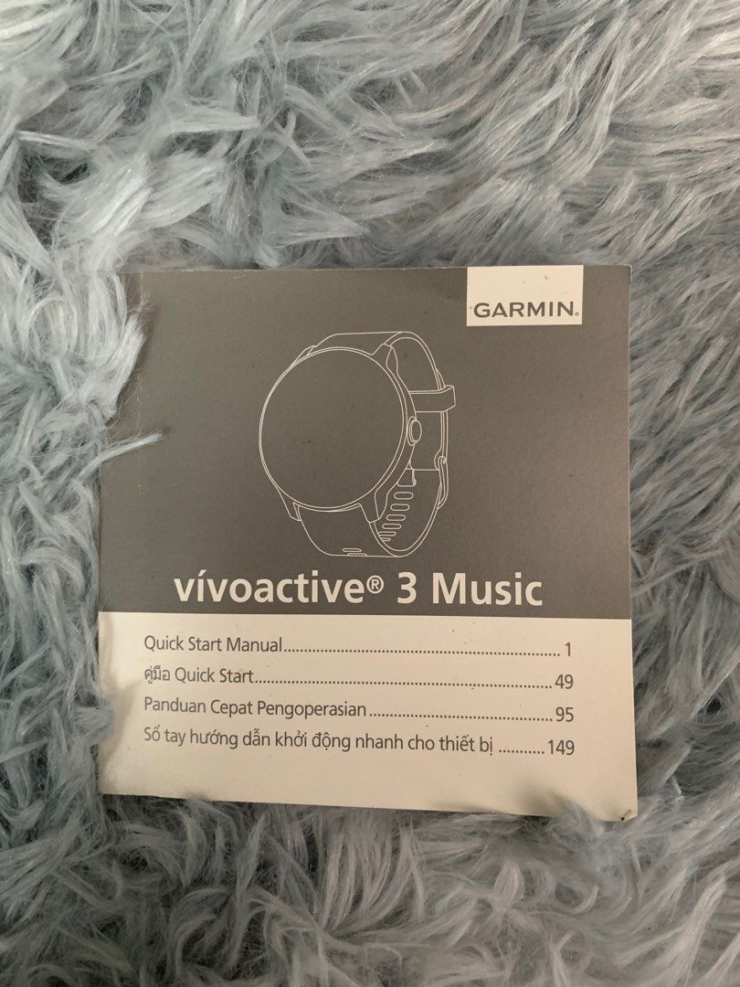 Garmin vivoactive 3 top music manual