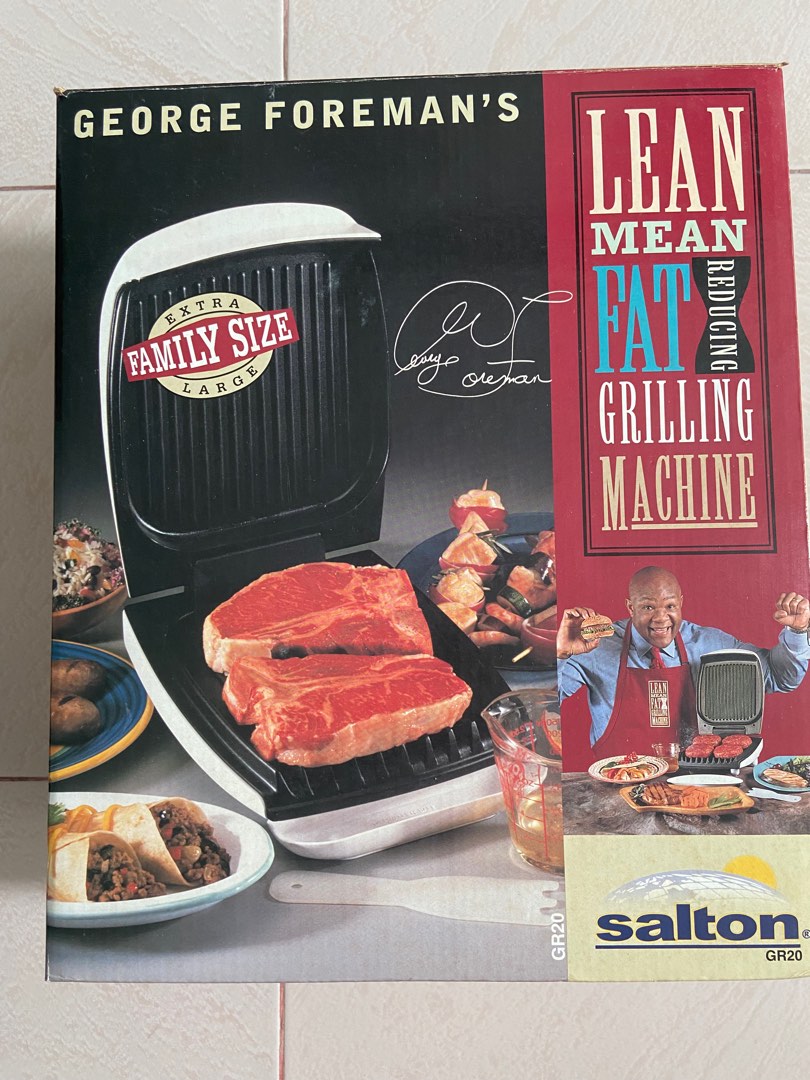 Foreman’s Lean Meat Fat Reducing Grilling Machine GR20, TV