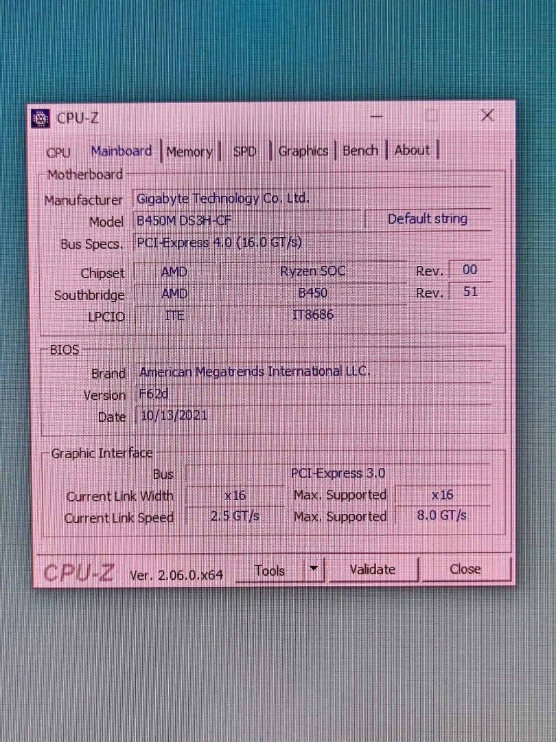 Gigabyte B450M DS3H AM4 Motherboard, Computers & Tech, Parts