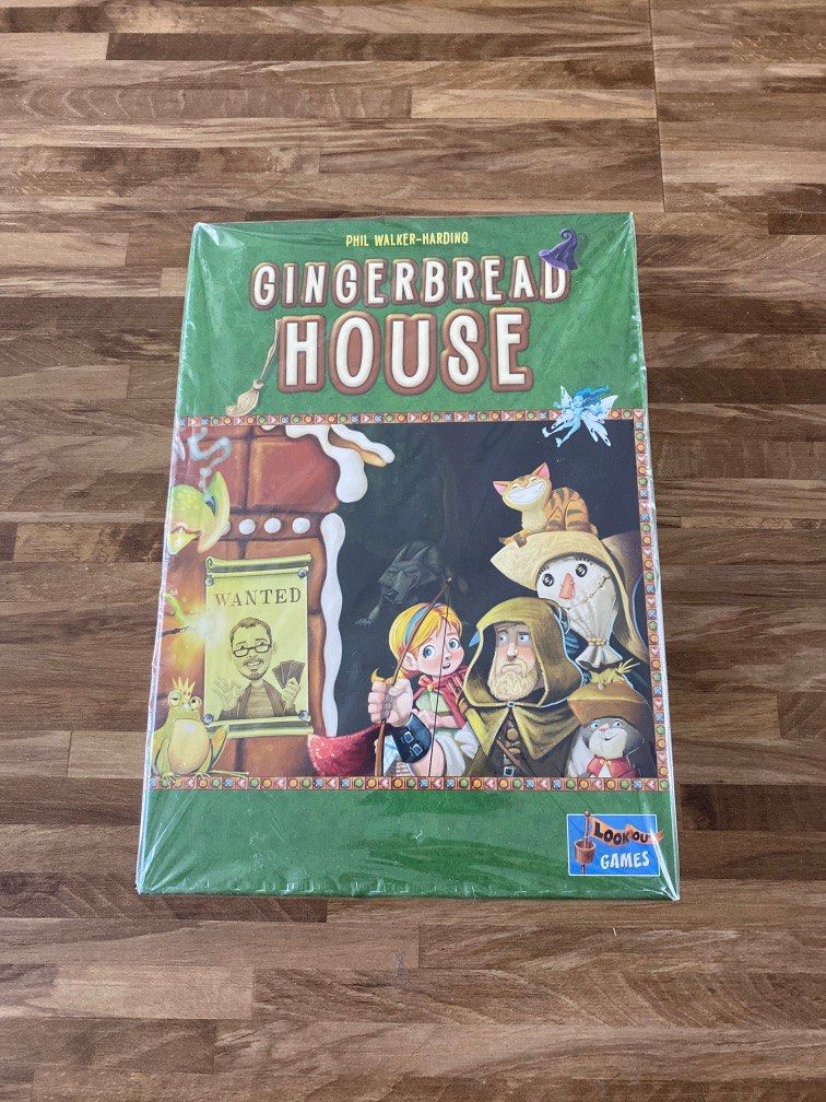 Gingerbread House Board Game, Hobbies & Toys, Toys & Games on Carousell