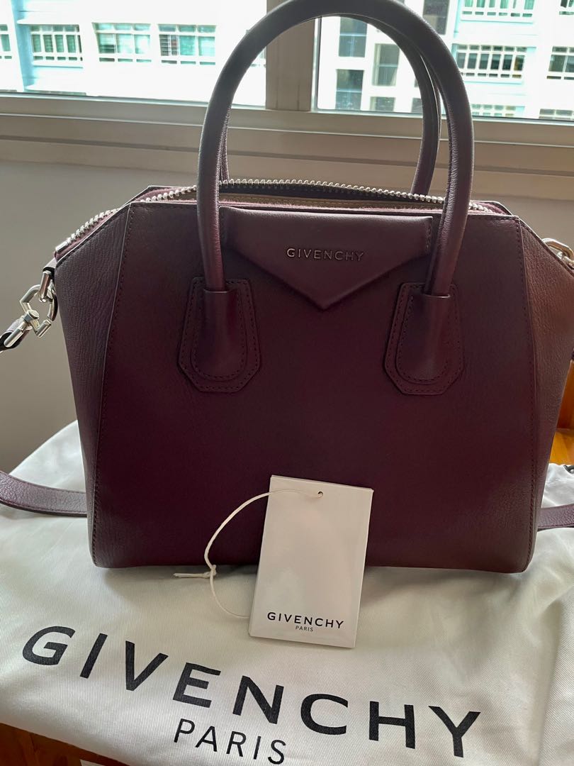 Givenchy antigona small burgundy store