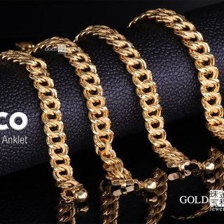 *Gold Scale Jewels 916 Gold Anklet(4)*