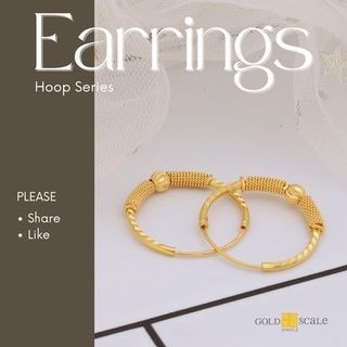 Gold plated 2024 earrings for men