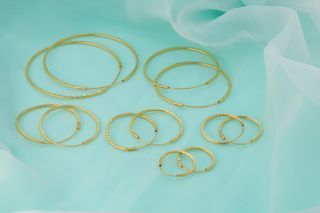 *Gold Scale Jewels 916 Gold Earring(22)*