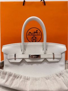 Hermes Birkin - White (Small), Women's Fashion, Bags & Wallets, Purses &  Pouches on Carousell
