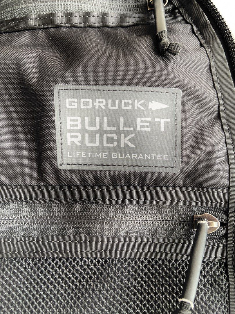 GORUCK Bullet 16L Laptop Backpack - Black, Men's Fashion, Bags ...