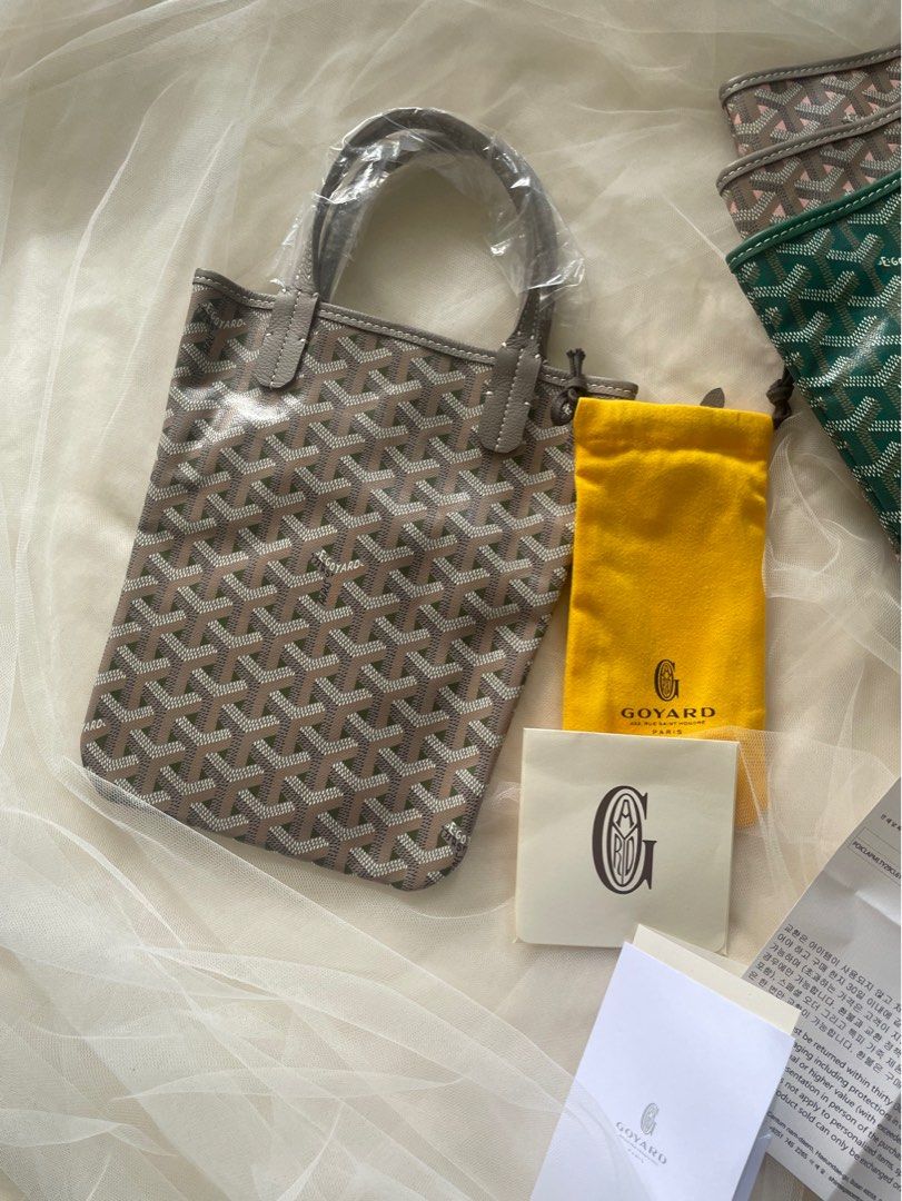 Goyard Poitiers Khaki Green, limited edition. Complete set on Carousell