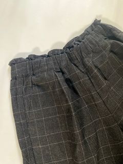 Grey Checkered Pants