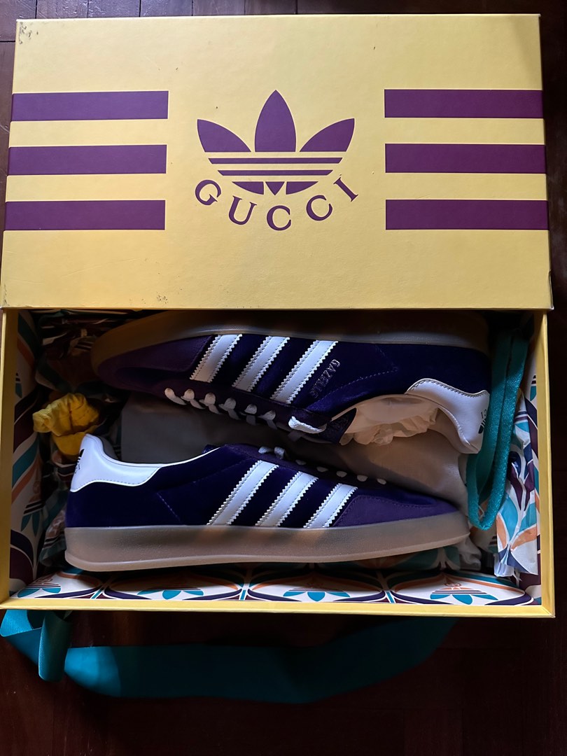 Purple velvet adidas sales