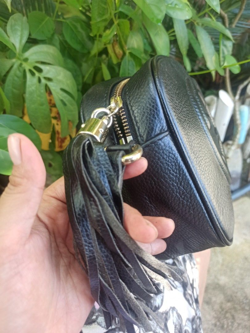 Jual Fashion Wanita Gucci Tas Selempang Casual Warna Hitam FALSE