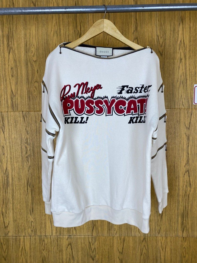 Gucci outlet pussycat sweater