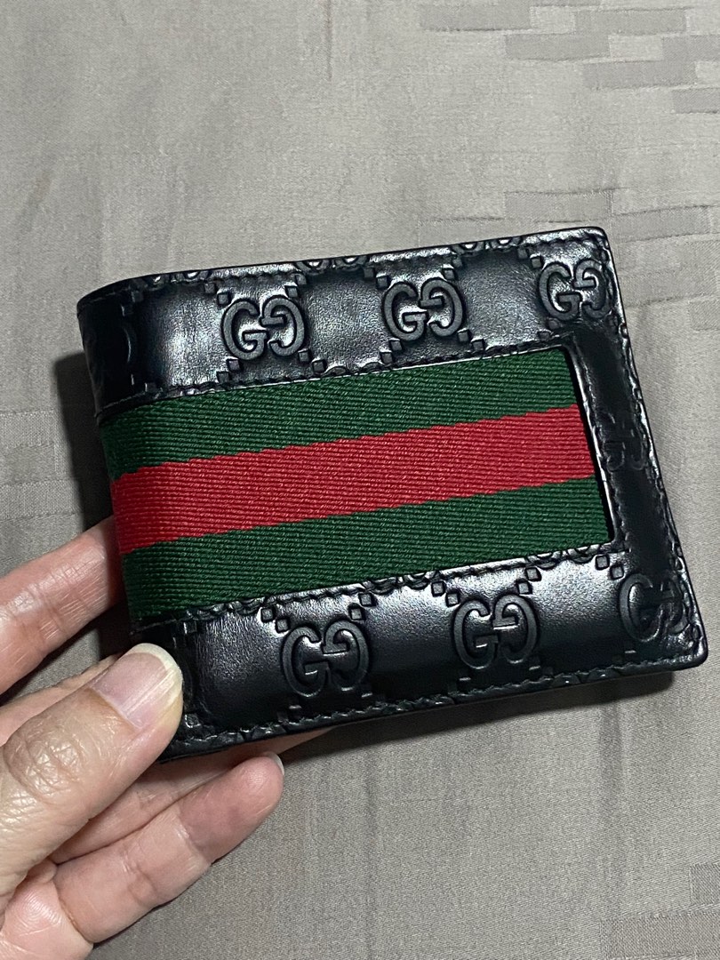 Gucci wallet for men, Men's Fashion, Watches & Accessories, Wallets