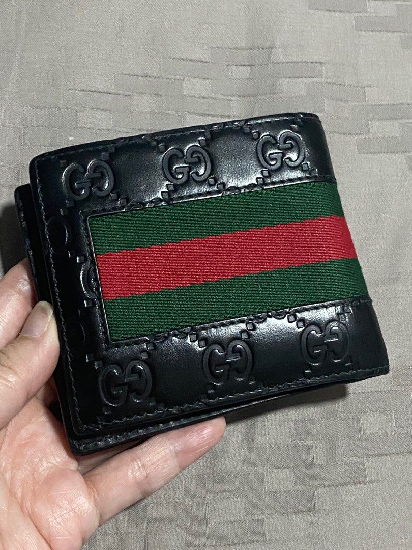Gucci wallet for men, Men's Fashion, Watches & Accessories, Wallets