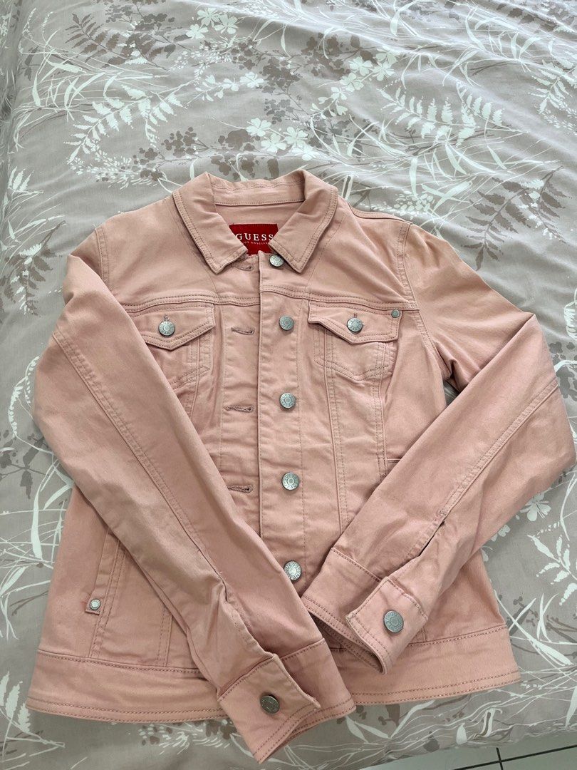 Guess Women S Denim Jacket Women s Fashion Coats Jackets and