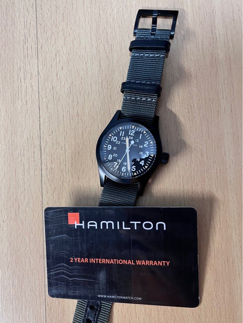 Hamilton khaki field on sale mechanical 80 hour