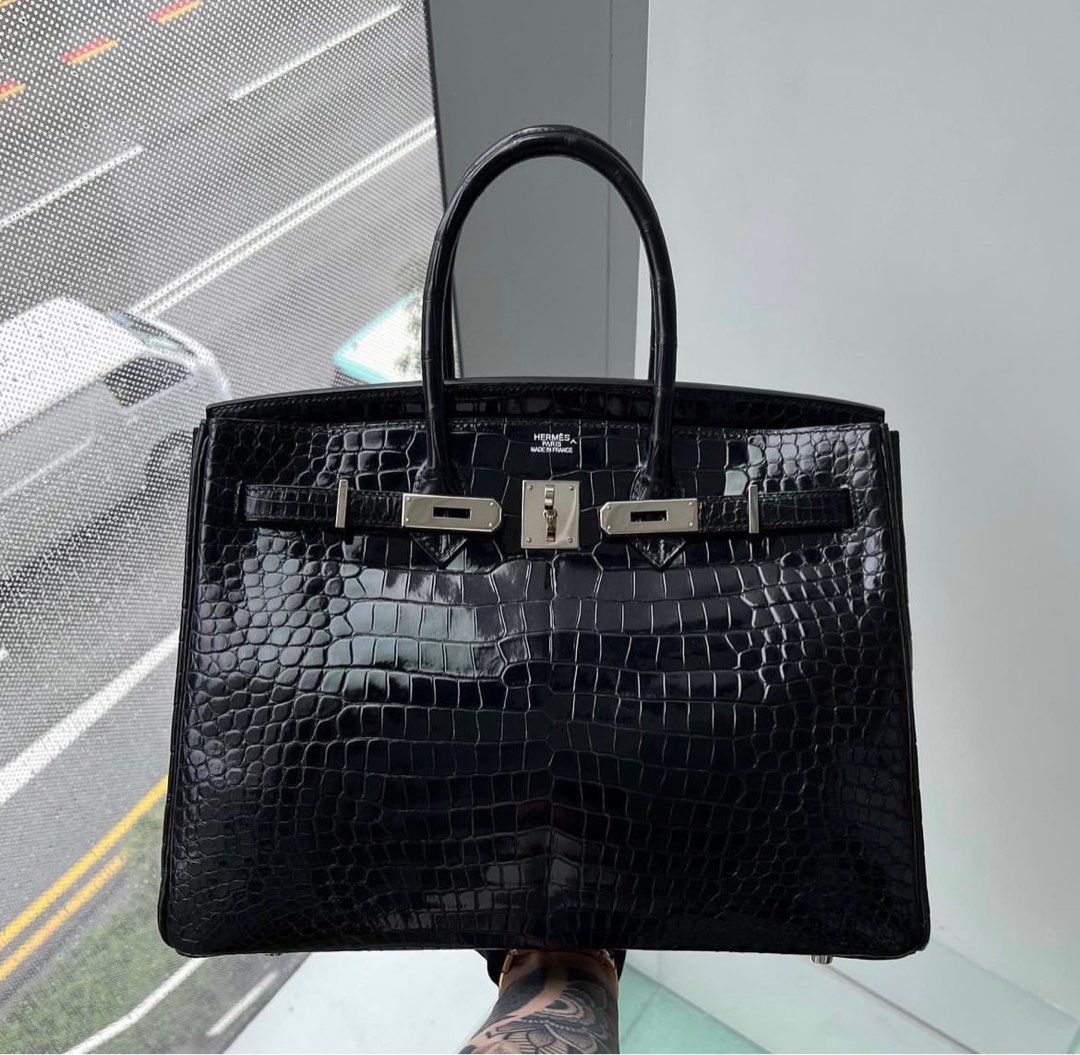 Hermes Birkin 35 - red, Luxury, Bags & Wallets on Carousell