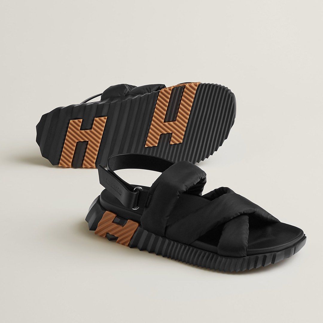 Hermes Electric Sandals Parachute, Men's Fashion, Footwear, Flipflops ...