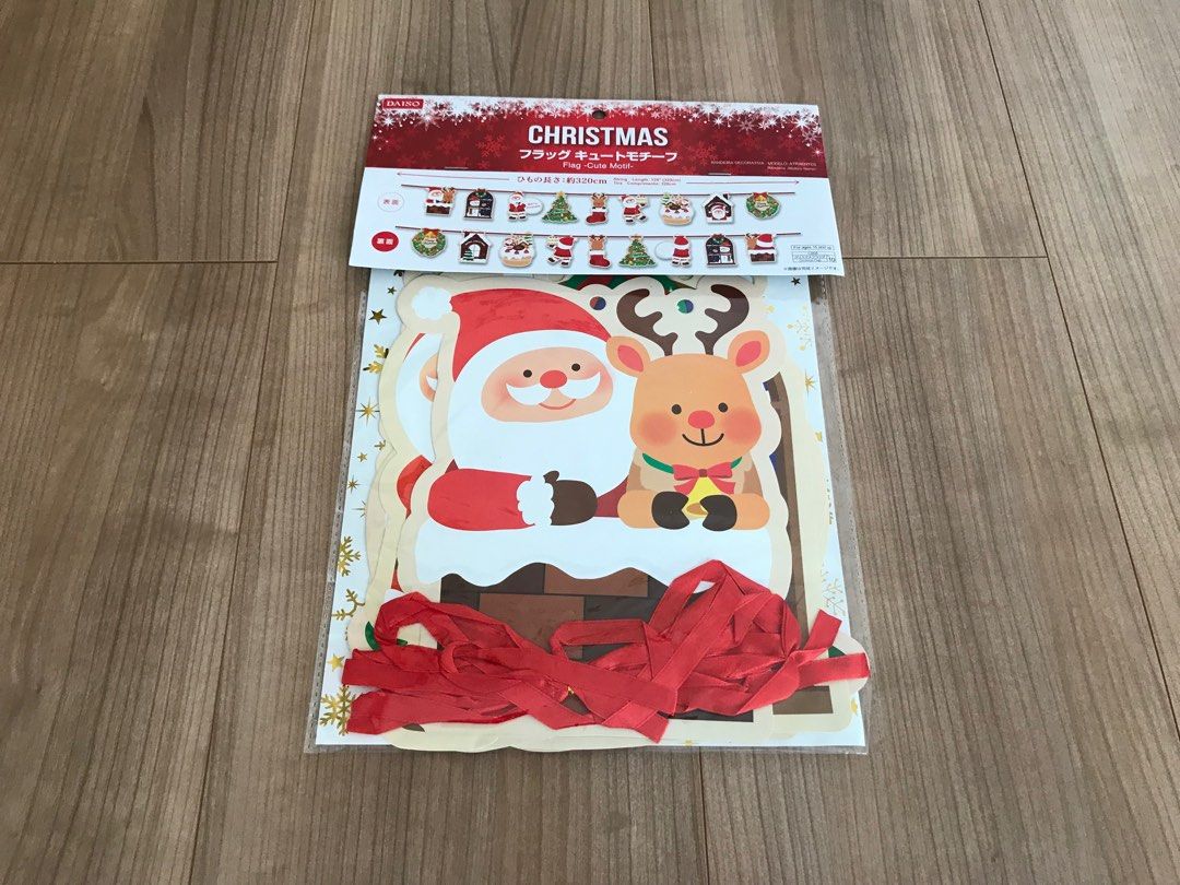 Hiasan gantung Natal/ Dekorasi natal Merek DAISO || brlt7-S-3313