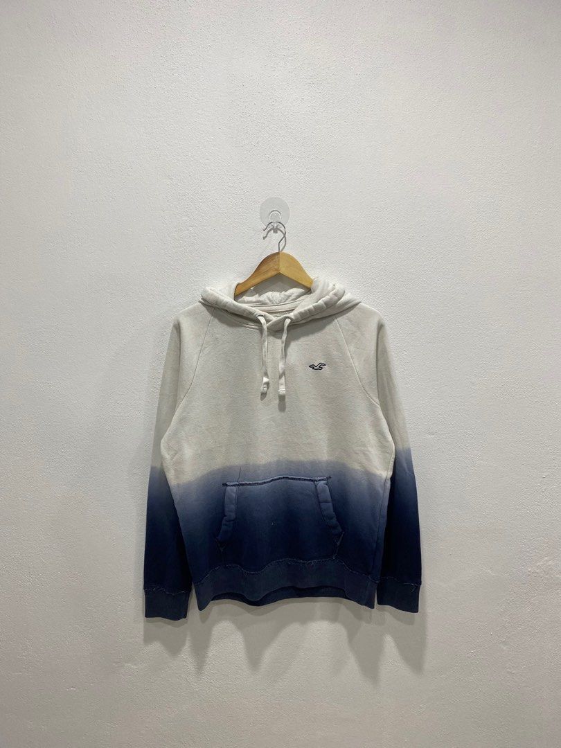 Hollister dip top dye hoodie