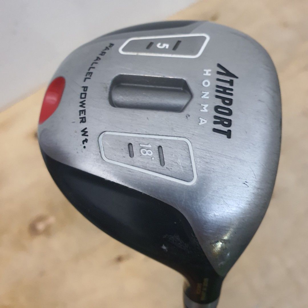 Honma Athport Parallel Power Wt 18° 5 Wood Regular Graphite Shaft Athport Grip Honma Athport Parallel Power Wt 18° 5 Wood Regular Graphite Shaft Athport Grip