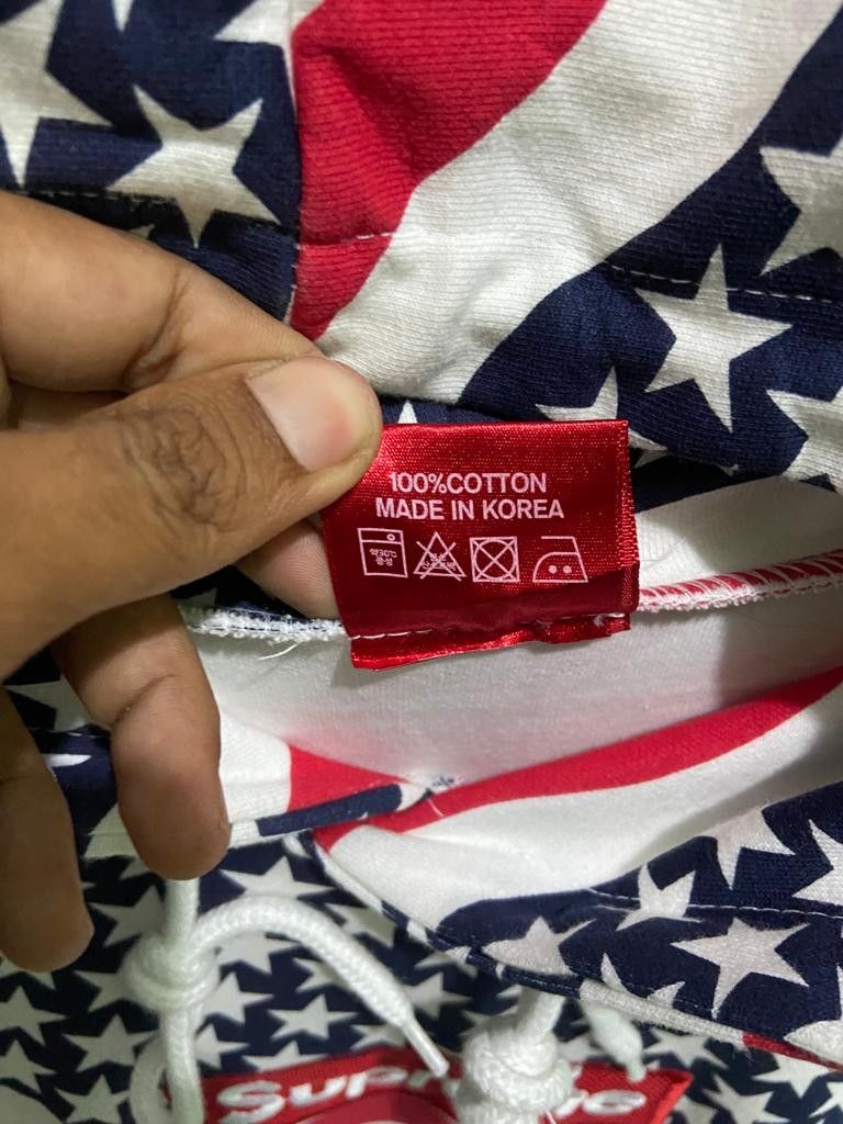 Supreme korean flag hoodie store