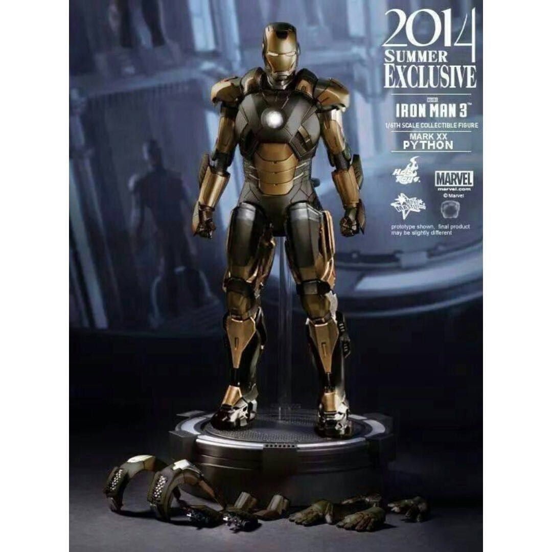 Hot toys iron man python outlet