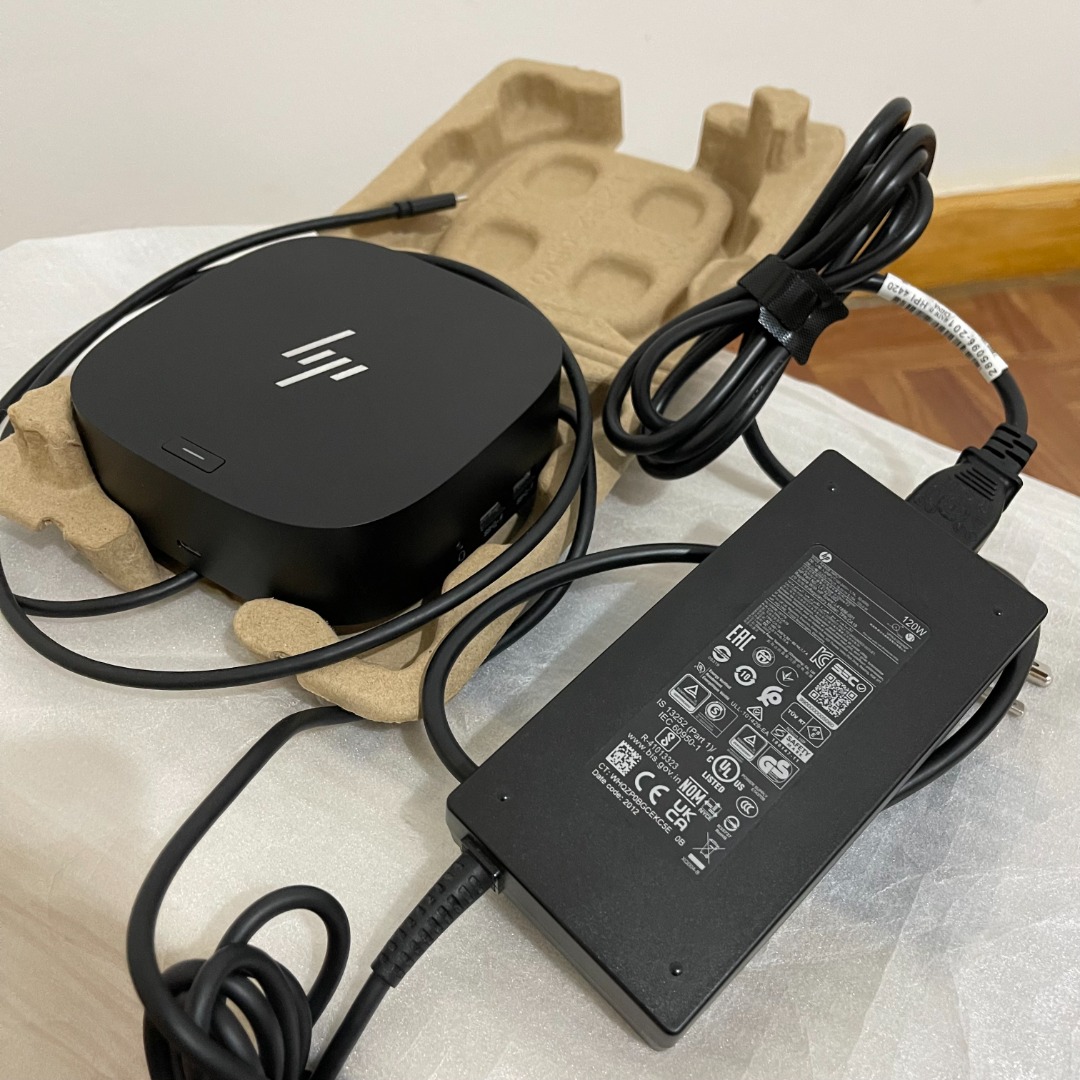 Station D'accueil HP USB-C Dock G5 Reconditionnée - Modèle 5TW10UT#ABA, Connectivité étendue Pour Ordinateur Portable