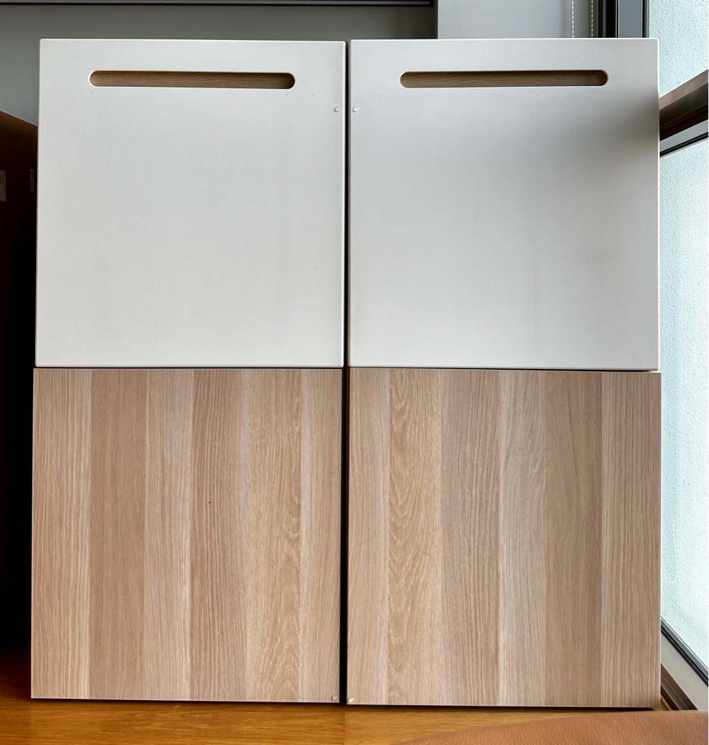 IKEA Besta with doors (2 units), Furniture & Home Living