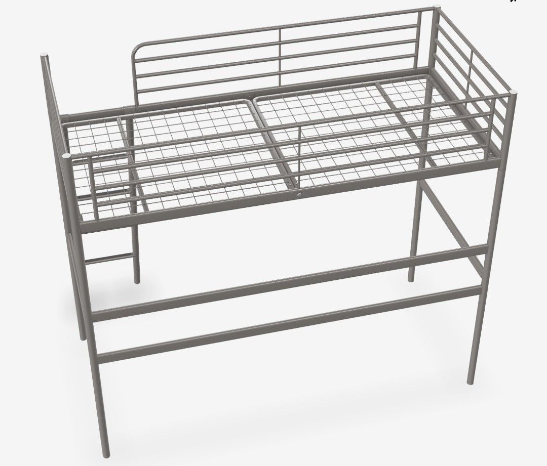Ikea Bunk Bed SVARTA, Furniture & Home Living, Furniture, Bed Frames