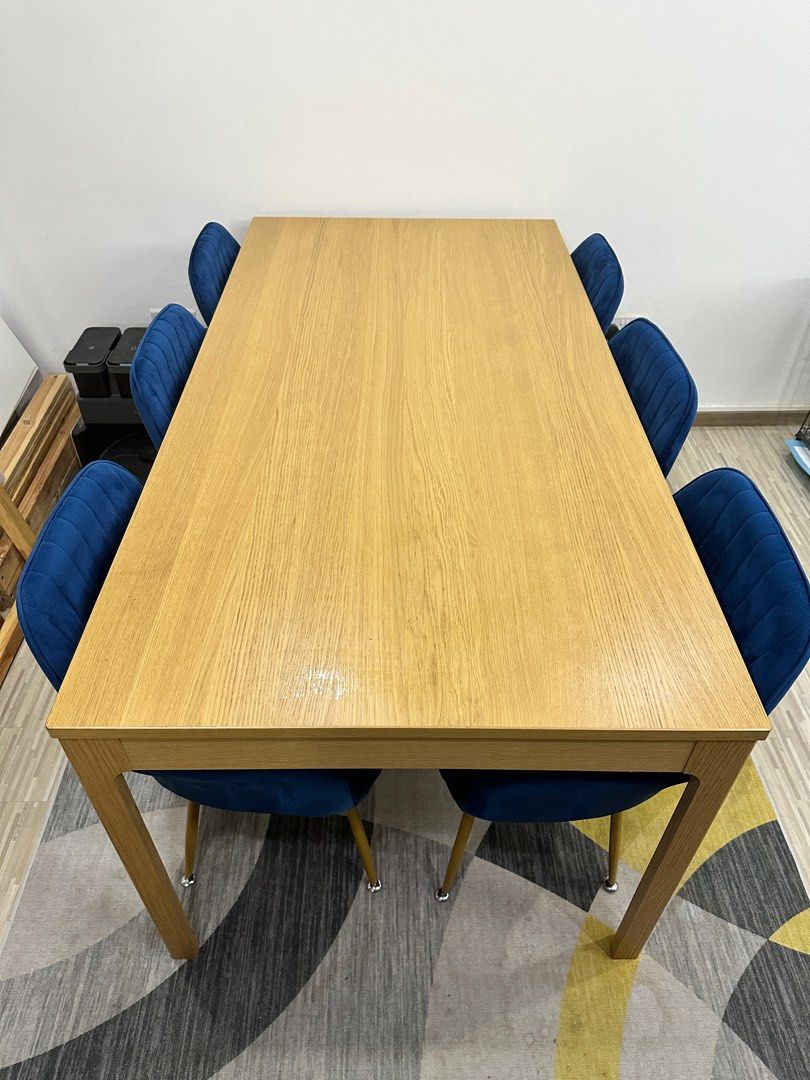 Ikea EKEDALEN 180cm Extendable Dining Table, Furniture & Home Living