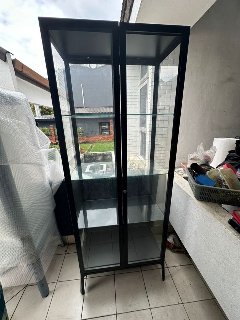 Used IKEA MILSBO two glass door