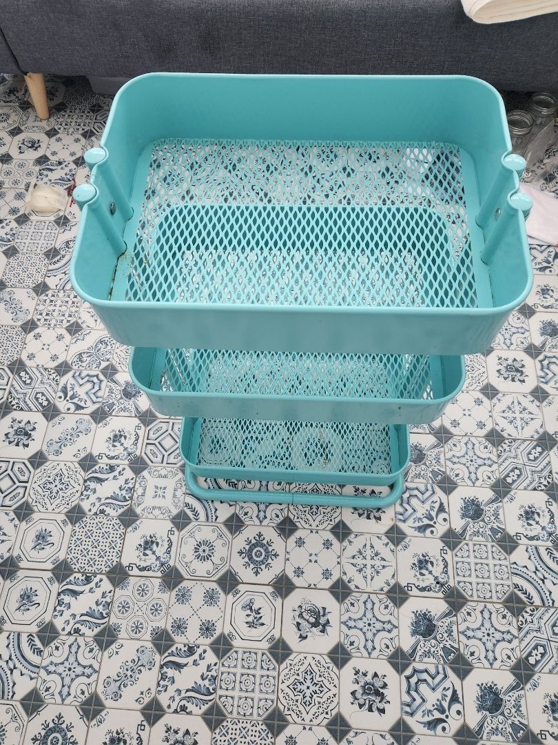 LOWER PRICE! Ikea raskog storage trolley, Furniture & Home Living