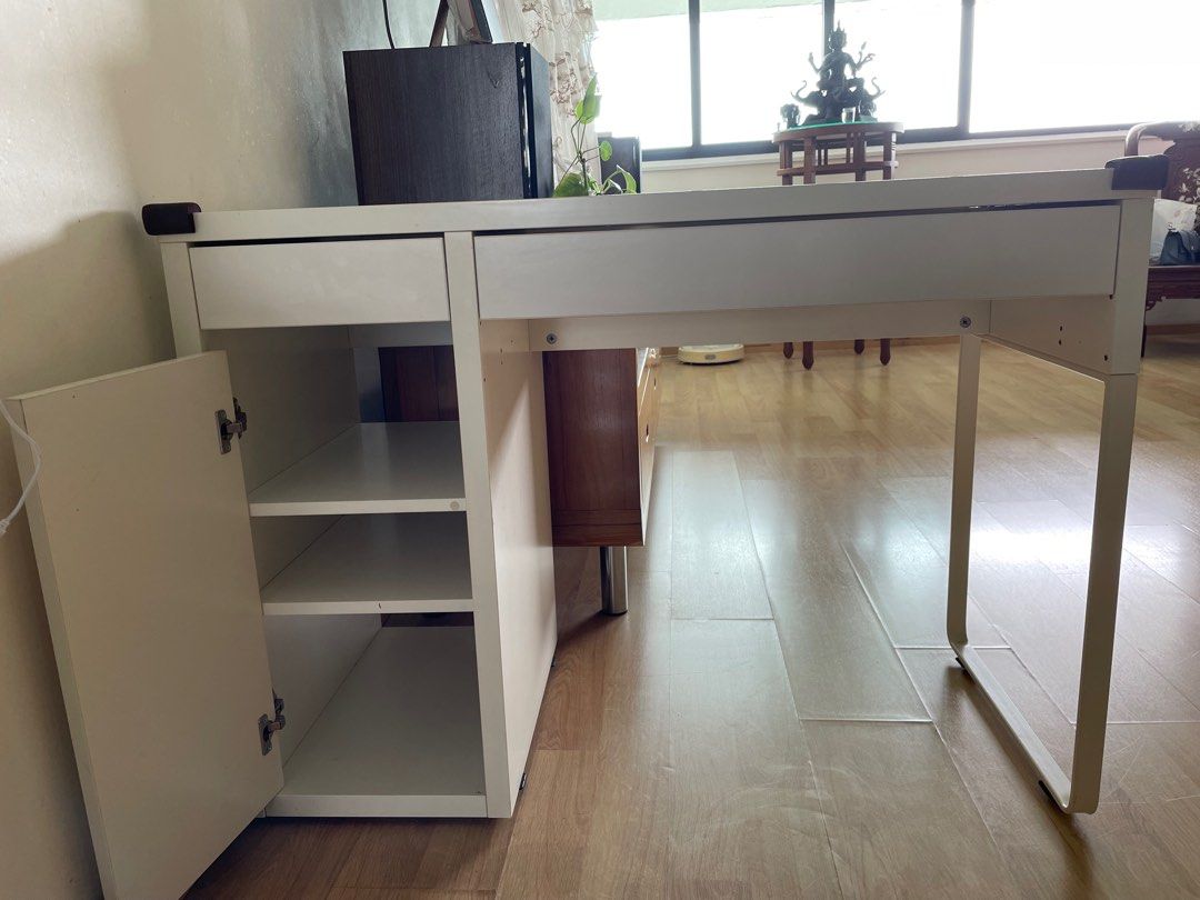 IKEA Study table, Furniture & Home Living, Furniture, Tables & Sets on