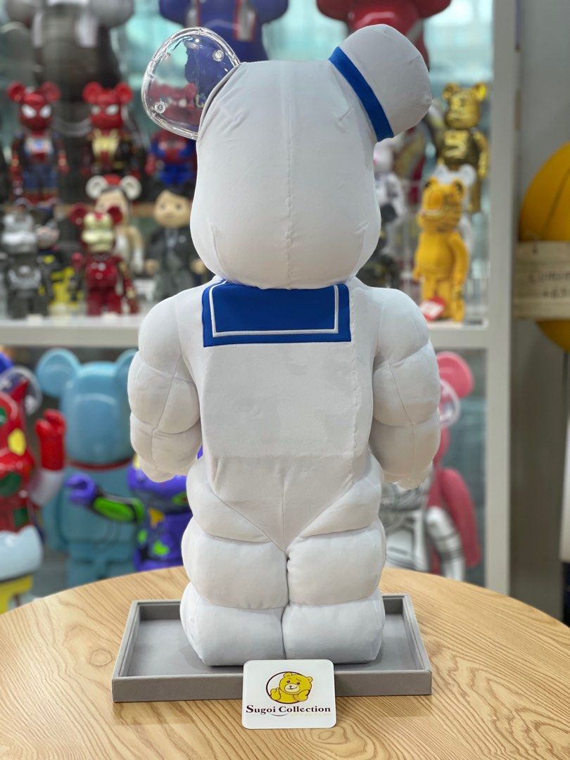 [In Stock] BE@RBRICK x Stay Puft Marshmallow Man Costume 1000% bearbrick