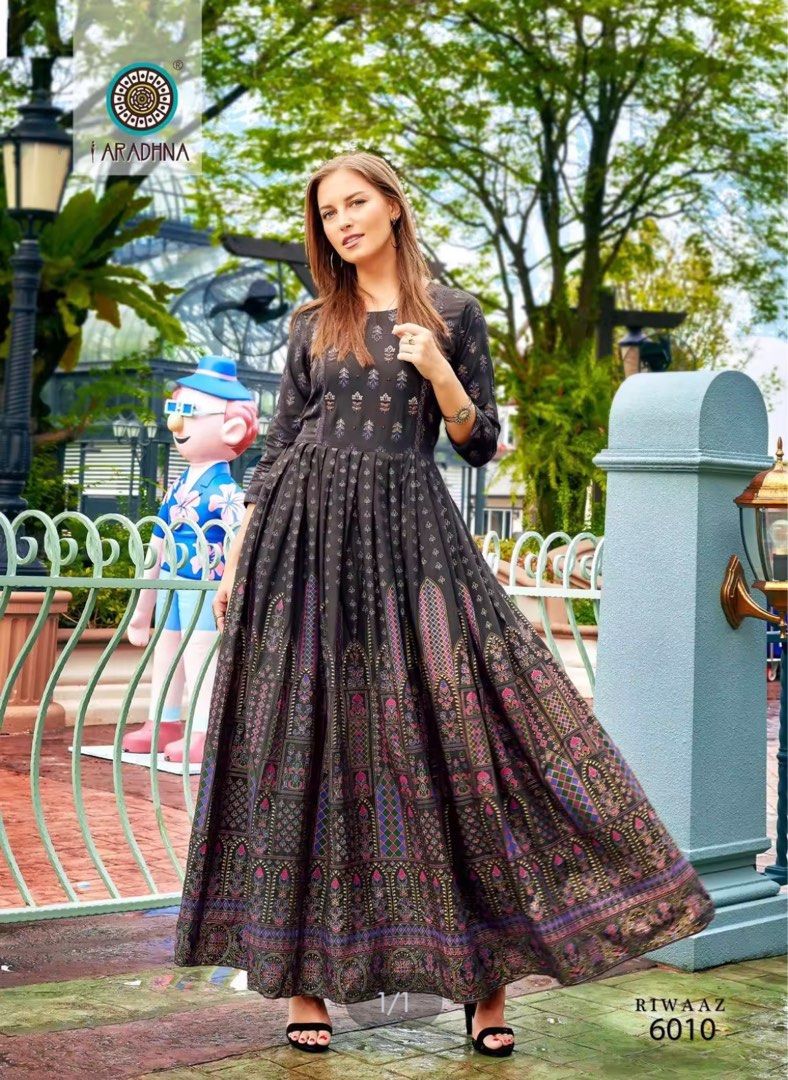 Full gown clearance kurti