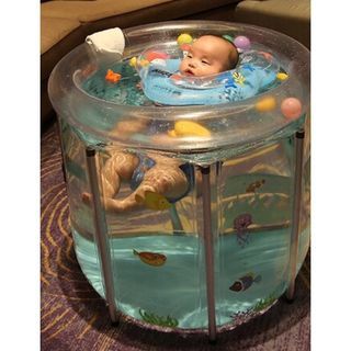 Inflatable Indoor Swimming Pool Home Spa Bath Tub Infant Baby 3m+