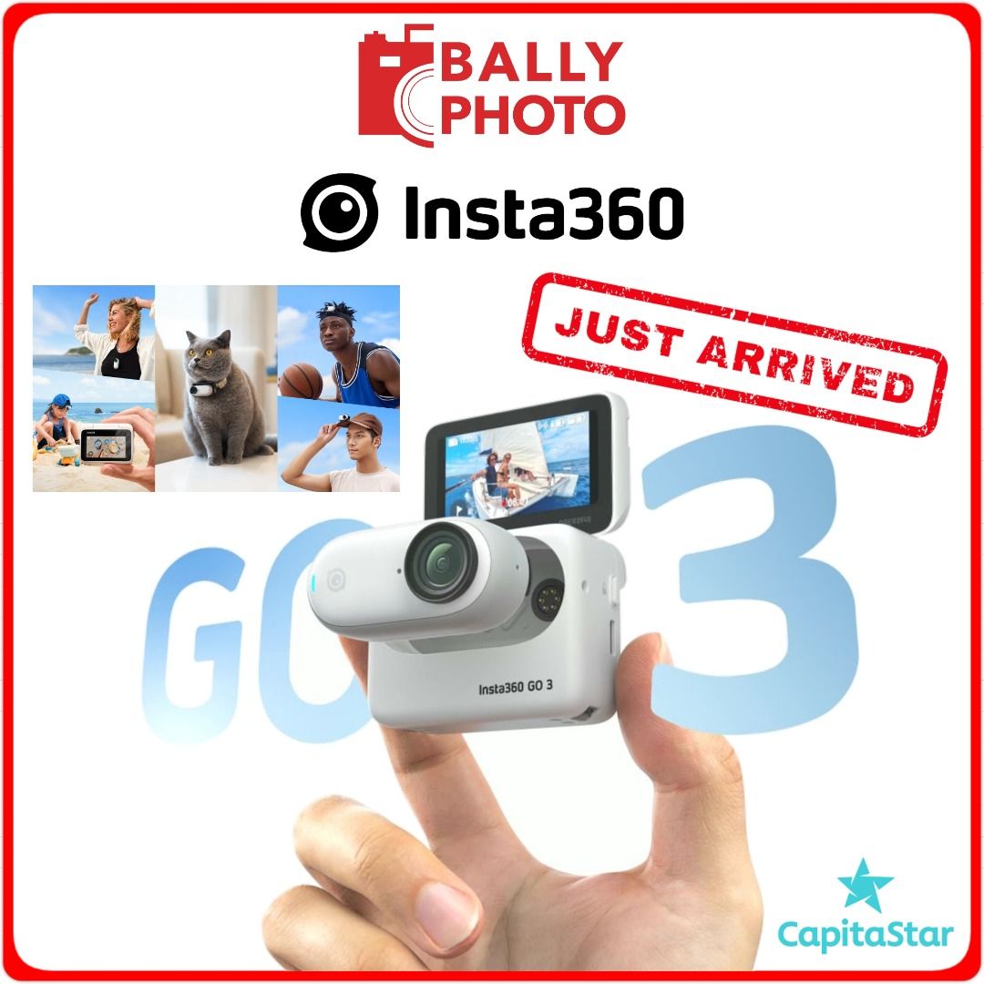 Insta360 GO 3 Action Camera (64GB), Photography, Cameras on Carousell