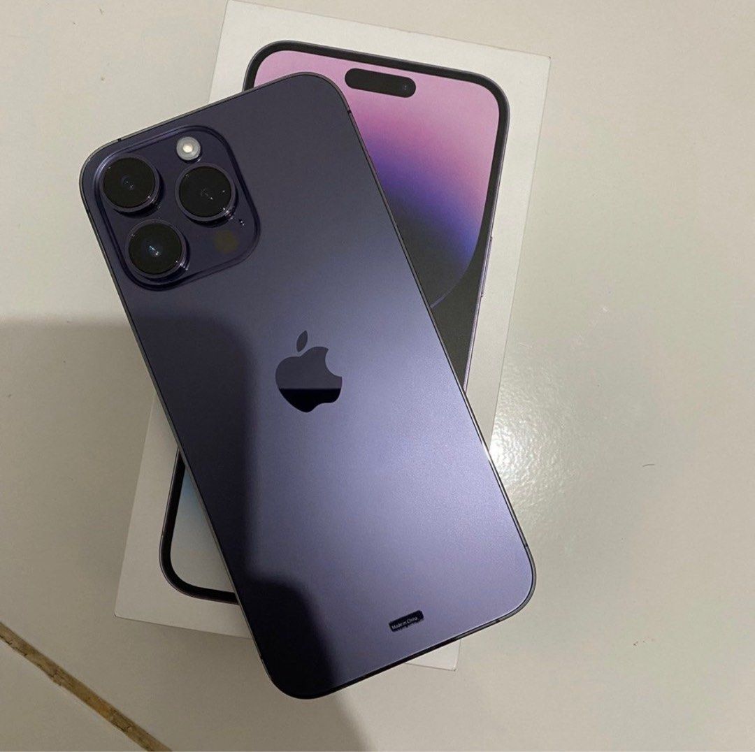 iphone 14 promax 256GB ディープパープル SIMフリー