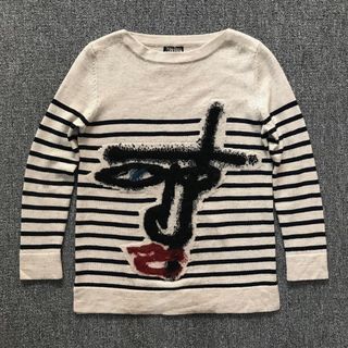 JEAN PAUL GAULTIER WOOL SWEATER | SIZE SMALL (W18” L26”) | LIGHTLY USED CONDITION