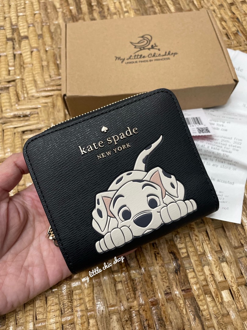 kate spade small zip around 101 dalmatian wallet on Carousell