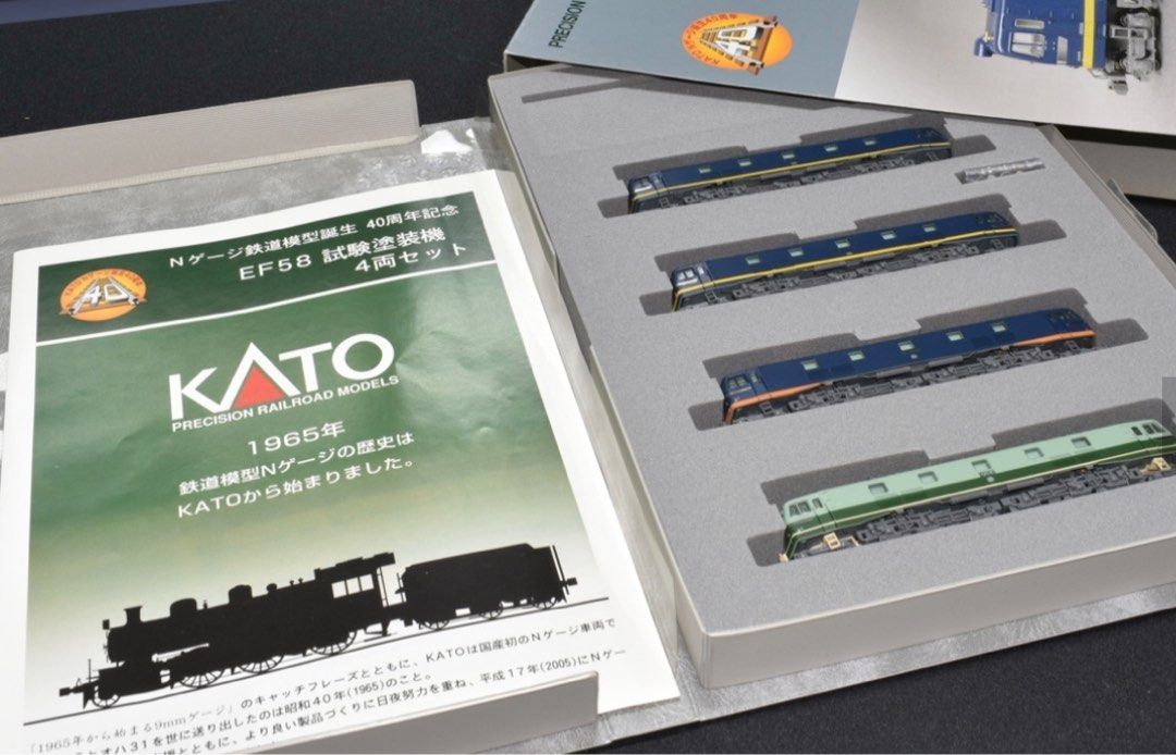 KATO Nケージ鉄道模型誕生 40周年記念 EF58-