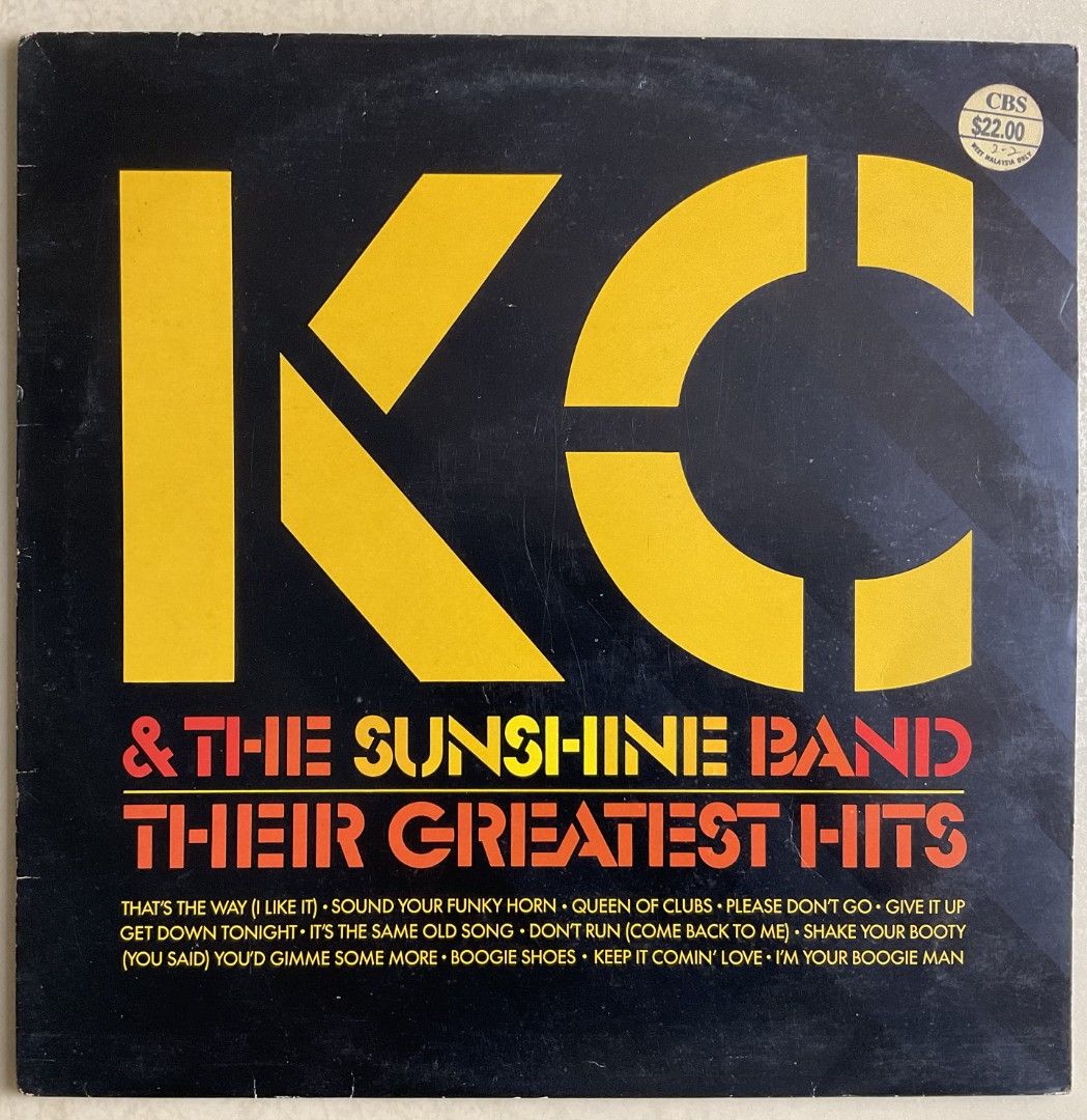 LP#KC AND THE SUNSHINE BAND GREATEST HIT