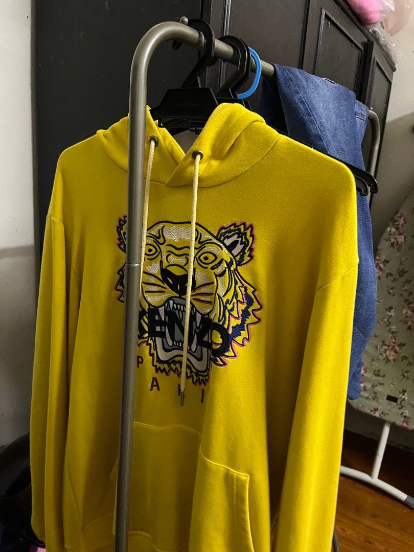 Kenzo hoodie cheap yellow