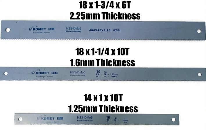 Komet hacksaw blade hot sale
