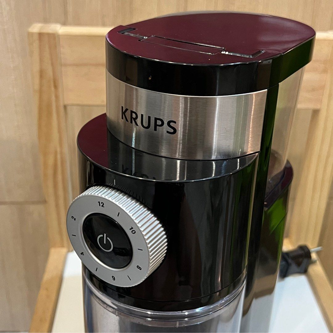 KRUPS Electric Coffee Burr Grinder GX5000 on Carousell