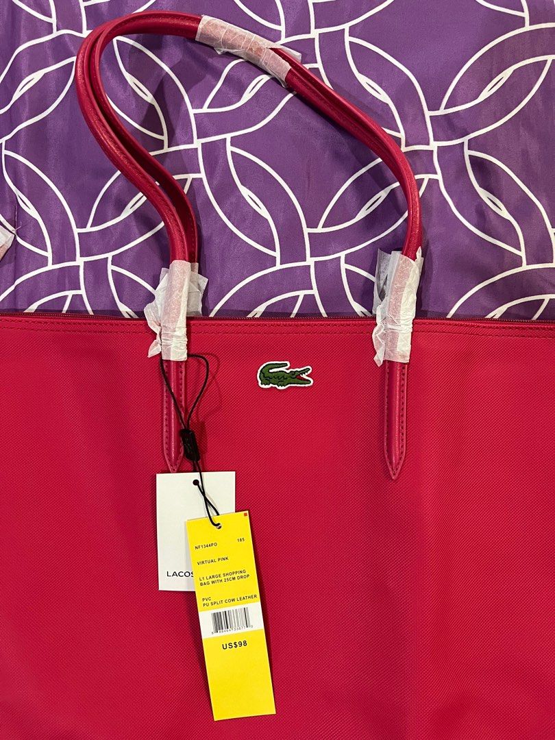 Lacoste bag Virtual Pink