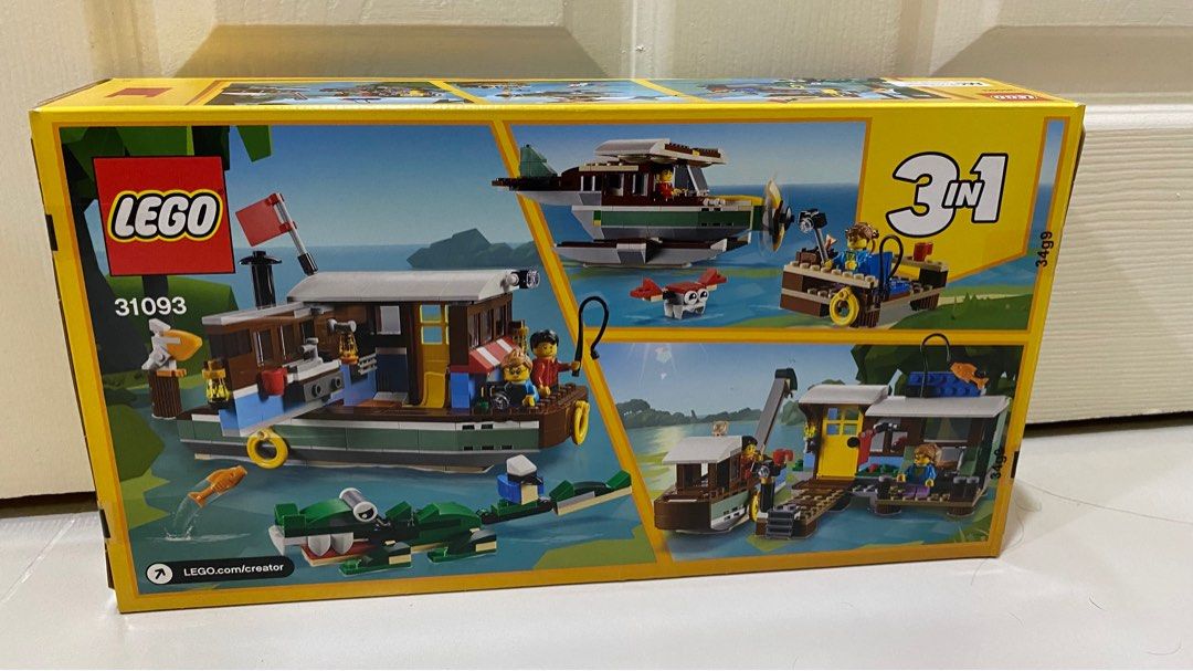 Lego creator houseboat top