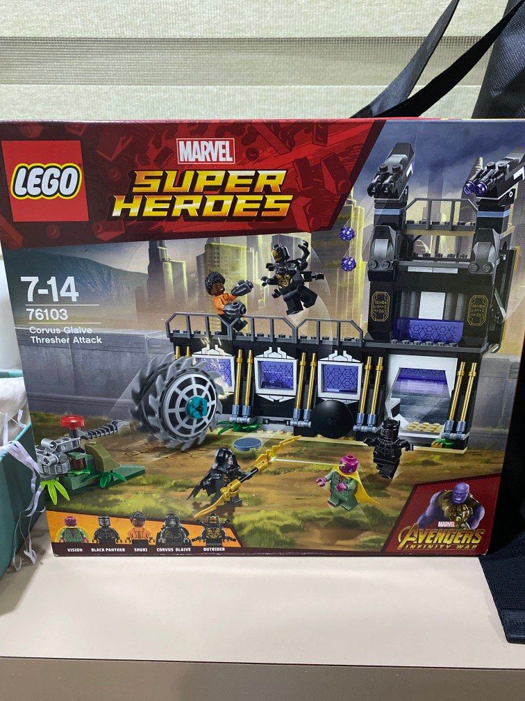 Lego marvel super heroes corvus glaive hot sale thresher attack