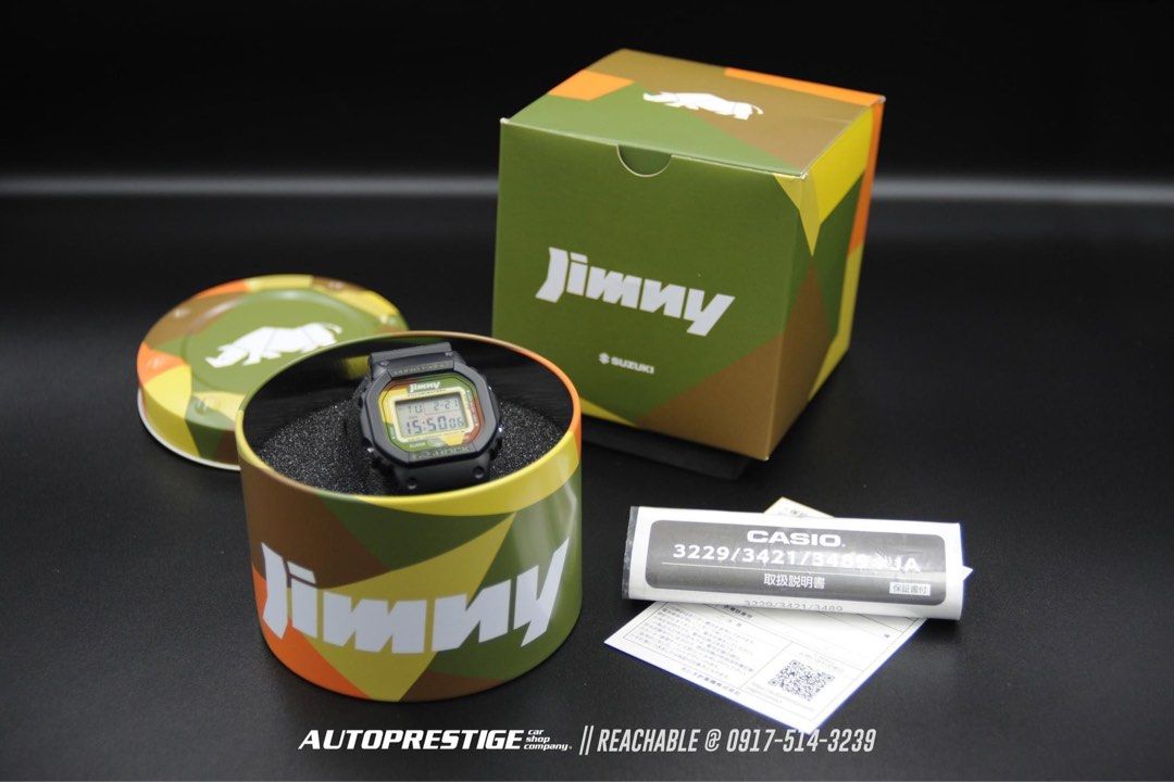 LIMITED Suzuki Jimny x Casio G-Shock DW-5600 Collaboration Watch